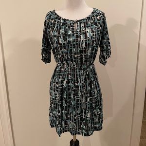 Apt. 9 Short-sleeve Tunic Top w. Tie belt